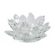 thumbnail image 2 of Crystal Flower Tealight Candle Holders/Glass Tea Light Candlestick Decor Decoration For Christmas Home Wedding Party, 2 of 6