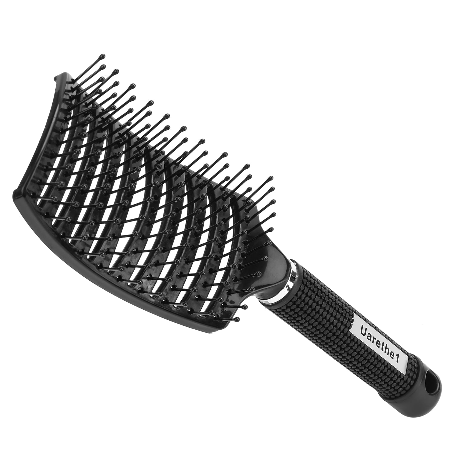 Uarethe1 Curved Vented Brush Faster Blow Drying, Professional Curved