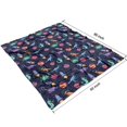 thumbnail image 3 of Colorful Dinosaurs Rockets Pattern Blanket,Comfortable Soft Lamb Wool Throw Blanket,All Season,Warm Lightweight Blankets for Sofa Bed Couch Living Room Chair,50"x60", 3 of 4