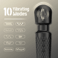 thumbnail image 2 of Godewogo Powerful Handheld Massager with 10 Pulse Settings, Personal Total Body Therapy Massager for Sports Recovery, Muscle Aches, Body PainK019,black,1PCS, 2 of 7