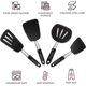 thumbnail image 2 of Espátula de goma de silicona para utensilios de cocina antiadherentes de Boxiki Kitchen - Utensilios de cocina Espátula para huevos, utensilios para espátula para panqueques - Utensilio de cocina sin, 2 of 5