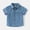 Light Blue, variant on RTKFRFLM Boys Denim Shirt Short Sleeve Casual Collared Button Down Blouse Jean Top Western Style Outfits for Toddler Kids