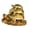 7.5cm, variant on ANXPTIME Fengshui Turtles Statues Tortoises Sitting on Coin Ingots Figurines Ornament