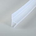 thumbnail image 4 of Unique Bargains 39-inch h Shaped Frameless Window Shower Door Seal Clear for 10mm Glass, 4 of 6