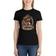 thumbnail image 2 of Women’s Graphic Tee Cotton T-Shirt Casual Wild Flowers Wild Horses Shirt, 2 of 7