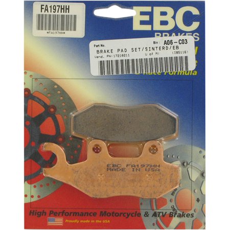 EBC Double-H Sintered Brake Pads FA197HH