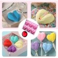 thumbnail image 1 of 6-cavity 3d Love Heart Molde en forma de diamante Moldes de silicona para hornear Jabón de chocolate Pastel de pudín Herramientas para hornear hechas a mano Molde de bandeja para el hogar Cocina Diy B LingWen 8390612766954, 1 of 1