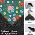 thumbnail image 3 of Pioneer Flower Floral Print Pattern Kitchen Rugs Sets Of 3,Kitchen Runner Rugs Non Skid Washable,Decorative Kitchen Floor Mats for Kitchen,Sink,Laundry,17X30 Inch + 17X47 Inch + 17X59 Inch, 3 of 6