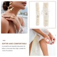 thumbnail image 2 of EeaseCA 2pcs Delicate Wedding Decor Garters Bride Decor Garters Bride Lace Garters, 2 of 8