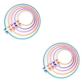 thumbnail image 3 of VONKY 1PCS Plastic Embroidery Hoop Circle Cross Stitch Ring Tools Sewing Tool Supplies 20cm 1pcs 2Set, 3 of 6