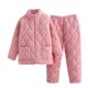 thumbnail image 2 of Puntoco Ropa de dormir para mujer, pijamas europeos de invierno para mujer, nuevos pantalones de manga larga, ropa cálida para el hogar, conjuntos de pijamas, 2 of 3