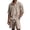 Khaki, variant on Mens Loungewear Sets Quarter Zip Waffle Shirt & Loose Shorts Vacation Outfits Summer Jacquard Tracksuit Jogging Matching Sets