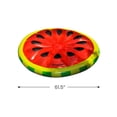 thumbnail image 4 of Swimline 65" Inflatable Watermelon Fruit Slice Swimming Pool 2-Person Lounger - Red/Green, 4 of 8