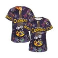 thumbnail image 6 of Cuphead Movie Women's T Shirts Round Neck Short-Sleeve Soft T-Shirt Summer Casual Tee Tops 3D Printing Tee Shirt, 6 of 6