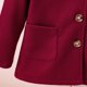 thumbnail image 3 of Abrigo de invierno Gibobby para bebés y Niñas Chaqueta de abrigo a de viento color sólido Rojo 3-4 Años, 3 of 5