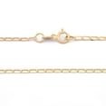 thumbnail image 2 of Cadena Barbada Inglesa Casa del Anillo 1.5 mm Oro Sólido 14K 45 cm amarillo, 2 of 6