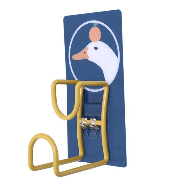 Gancho de lavabo de dibujos animados H217, soporte de lavabo multifuncional, estante de almacenamiento para el baño del hogar, pato