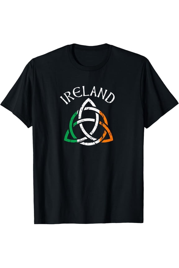 St Patricks Day for Men Women Adults Celtic Knot Ireland T-Shirtmen and women can wear, black, white, gifts.S,M,L,XL,2XL,3XL,2327XL