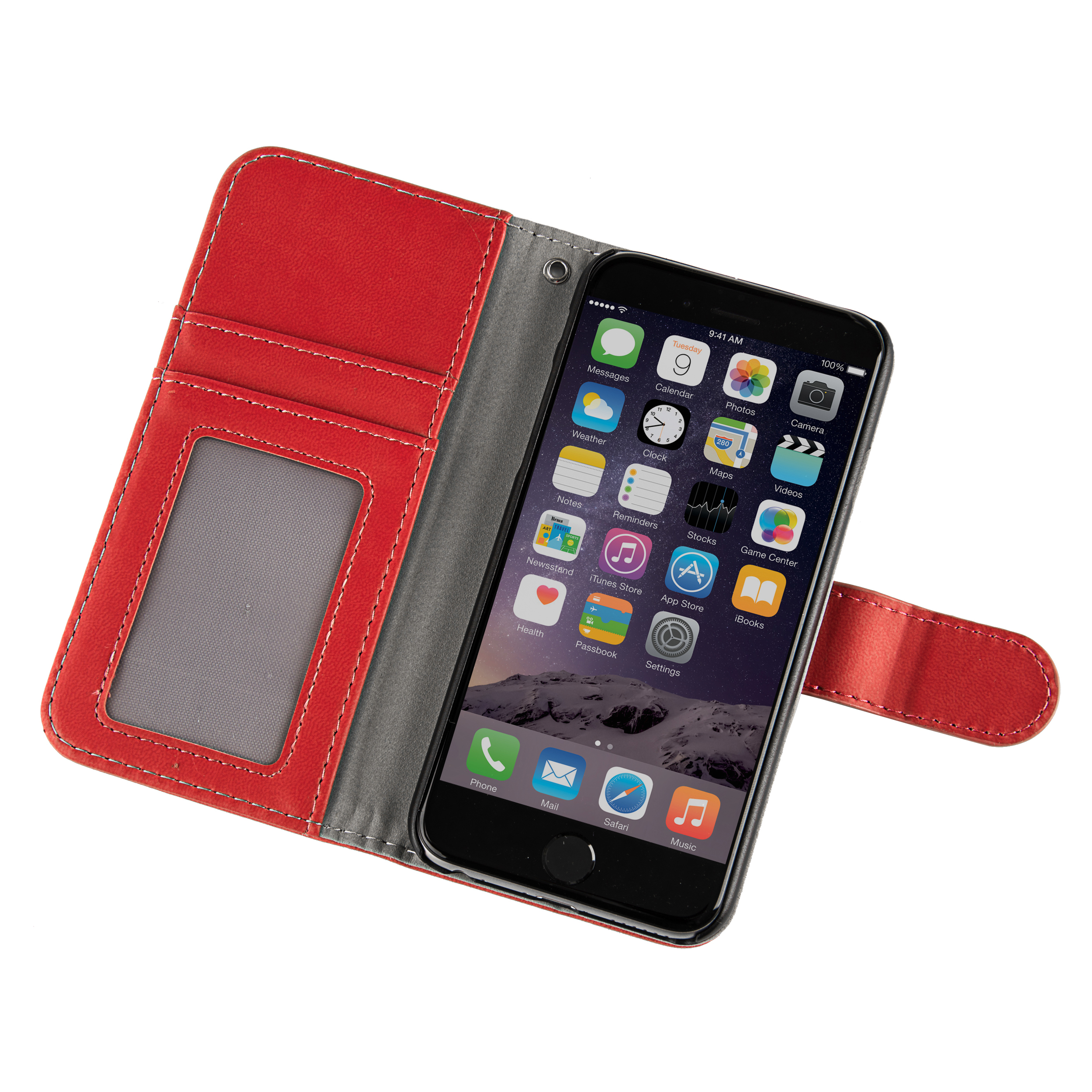 Wallet Case with Viewing Self Stand for iPhone 6s