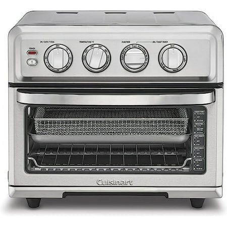 Cuisinart Air Fryer Toaster Oven Bake Grill Broil 8-1 Oven Toa-70 - Silver