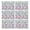 Pioneer Flower Floral-1, variant on Pioneer Flower Floral Print Pattern Summer Placemats Table Placemats Set Of 4-Linen Kitchen Washable Placemats Table Mats 12x18 Inch Non-Slip Heat Resistant