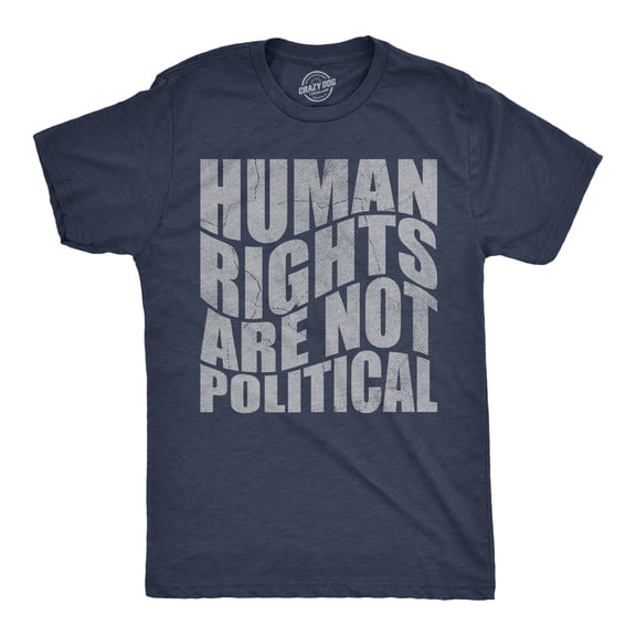 Mens Funny T Shirts Human Rights Are Not National Awesome Graphic Novelty Tee for Men Graphic Tees