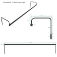 thumbnail image 4 of Cocoweb 43 Inch Tru-Slim Oil Rubbed Bronze Picture Light - LED, 2700K, Adjustable Arm, Plug-in, Toggle Switch, Sleek and Compact Design, 4 of 4