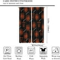 thumbnail image 2 of Basketball Curtains Boys Sport Kid Curtains for Bedroom, Basketball Colorful Graffiti Sport Theme Window Treatments for Living Room,Teen Boys Girls Room Decor Drapes 2 Panel Sets,42x63 Inch, 2 of 6