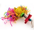 thumbnail image 4 of Bird Chewing Toy Funny Wooden Parrot Shredder Toy Foraging Hanging Toy for Bird, 4 of 10