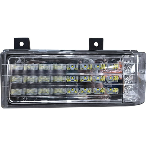 Tiger Lights 12V Left LED Headlight TL8970L 7.5 Amps, Flood/Spot Combo Off-Road Light