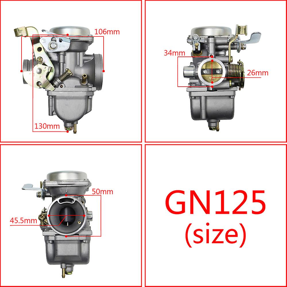 High Quality With High Percompatiblemance Motorcycle Carburetor Assembly Compatible Suzuki Gn125 Gn 125 Gn-125 Carb En125-2 Gs125 Gs Motorbike