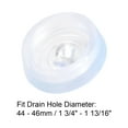 thumbnail image 4 of Rubber Sink Plug, Clear Drain Stopper Fit 1 3/4" to 1 13/16" Drain with Hanging Ring for Bathtub Kitchen, 8 Pack, 4 of 5