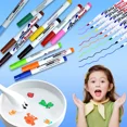 thumbnail image 2 of Water Floating Ink Pen Montessori Painting Learning Toy For Kids Ceramic Spoon Pen, 2 of 7