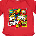 thumbnail image 4 of Inktastic My Aunt Love Me Boys or Girls Long Sleeve Baby Bodysuit, 4 of 5