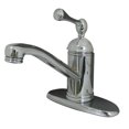 thumbnail image 1 of Kingston Brass Ks3401Bl 4 Inch Single Lever Handle Lavatory Faucet Without Pop-Up - Polished Chrome Finish, 1 of 1