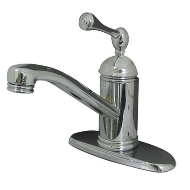 Kingston Brass Ks3401Bl 4 Inch Single Lever Handle Lavatory Faucet Without Pop-Up - Polished Chrome Finish