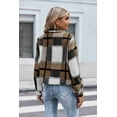 thumbnail image 6 of Zeagoo Shacket Women Cropped Flannel Plaid Button Down Jacket Houndstooth Casual Fall Fashion Coats, 6 of 6
