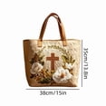 thumbnail image 3 of shyuyusa Printed Pattern Crossbody Bag Lightweight Shoulder Tote Large Capacity Design for Daily Commute Shopping and Outdoor Carrying Use, 3 of 6