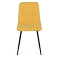thumbnail image 4 of Sillas de Comedor cómodas HOMEMAKE FURNITURE Color amarillo, 4 of 7