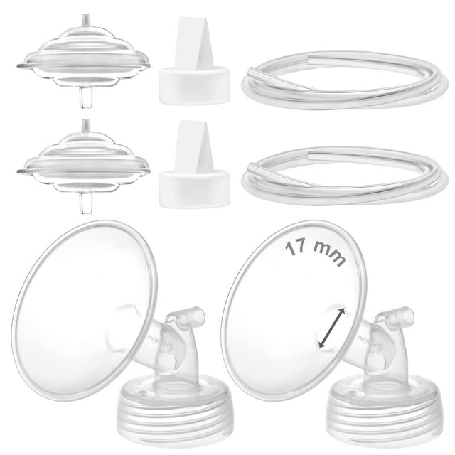Kit de Repuestos para Extractor de Leche Maymom con Brida y Válvula de 17 mm