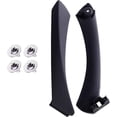 thumbnail image 1 of CHAO (Negro derecho) Manija de puerta derecha negra y cubierta de manija de puerta exterior para BMW E90 E91 (2005-2011), kit de reemplazo de manija de puerta para BMW Serie 3, 1 of 5