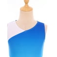 thumbnail image 3 of Aislor Praise Dance Dress for Girls Metallic Gradient Block Liturgical Dancewear Full Length Worship Robe Tunic Royal Blue 6, 3 of 7