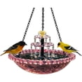 thumbnail image 4 of Solar Cascade Hanging Bird Bath Fountain – Solar Powered Cascading Outdoor Water Fountain with Pump & Bowl, Hanging Bird Bath for Patio, Backyard, Lawn, Garden Decor, 4 of 7