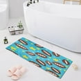 thumbnail image 7 of Bath Mat, Soft Absorbency Bath Rug, Football Pattern Bath Mats for Bathroom, Living Room Bedroom Home Floor Mat, Bath Mat for Tub Non Slip 20 x 39 Inch Home Decorations, 7 of 7