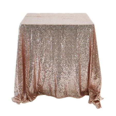 

Qazqa Square Sequin Tablecloth 47.2 X47.2 Glitter Sequin Sequin Fabric Tablecloth Sparkling Tablecloth Cover For Birthday Wedding Party Tablecloth