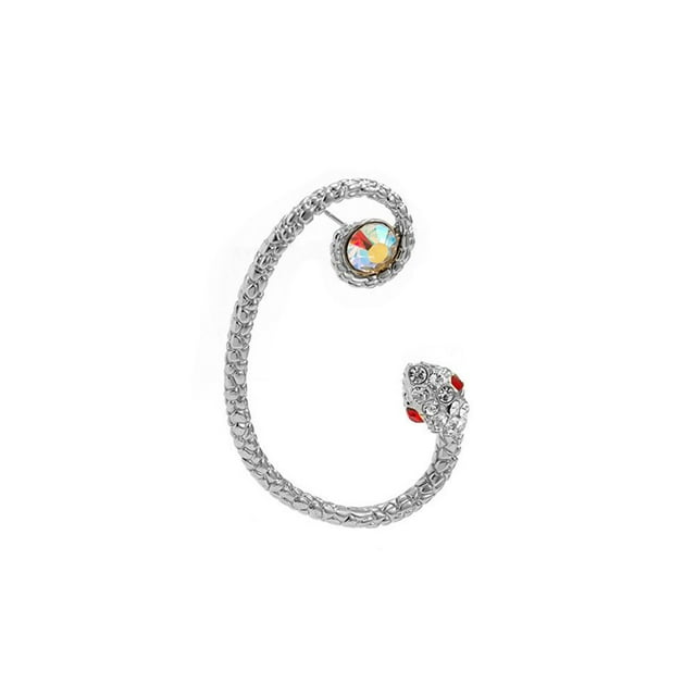 Korean Style Geometric Fashion Zircon Ear Wrap Butterfly Ear Cuff Fake