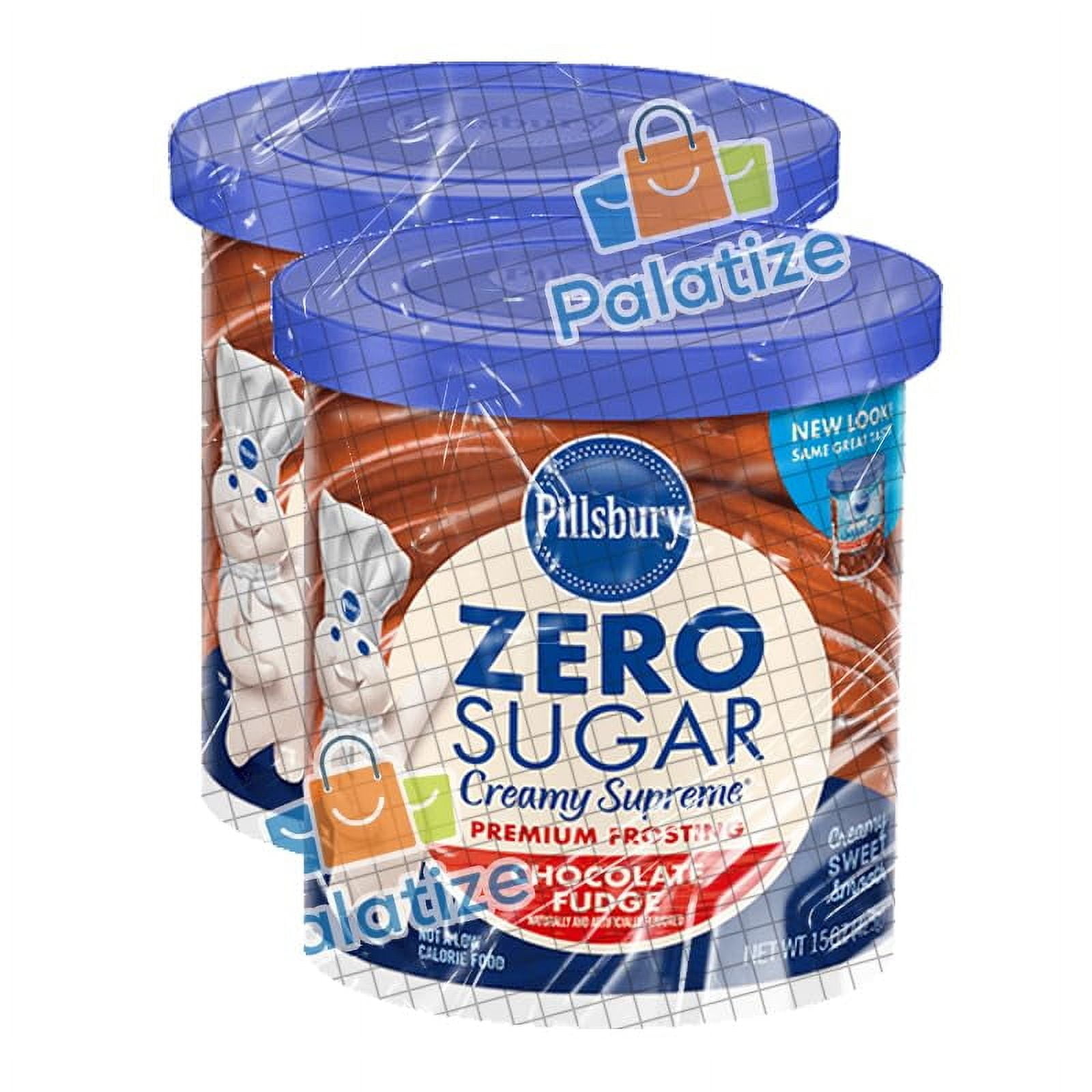 Pillsbury Zero Sugar Creamy Supreme Chocolate Fudge Flavored