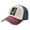 Navy And Red, variant on Men Women St. Patrick'S Day Irish America Flag Baseball Cap Golf Dad Hat Adjustable Low Profile Cotton Hat