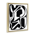 thumbnail image 4 of Stupell Industries Swirling Ink Pattern Abstract Painting Gold Floater Framed Canvas Art Print Wall Art, 17 x 21, 4 of 10