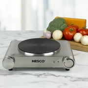 NESCO® SB-01 1500 Watt Ceramic Silver Electric Burner